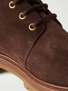 Brunello Cucinelli - Tank Sole Suede Chukka Boots - Brown