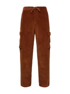 MC2 Saint Barth Camel Corduroy Cargo Pants Goldeck