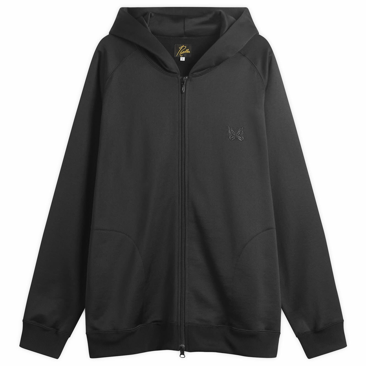 Needles Rebuild by Needles 5 Cut Hoody - Mishmash Black Men Needles