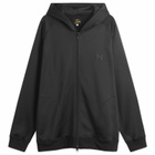 Needles Men's Bright Jersey Zip Hoodie in Black