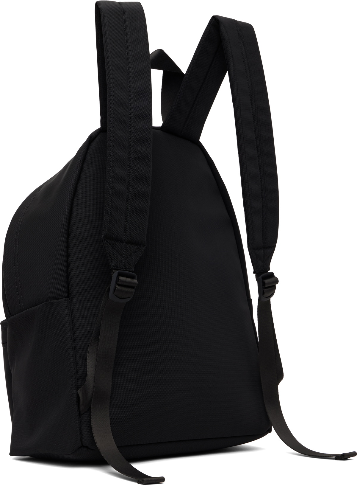 VETEMENTS Black Metal Logo Backpack
