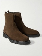Mr P. - Olie Shearling-Lined Suede Boots - Brown