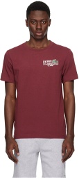 Lacoste Burgundy Roland Garros Edition T-Shirt