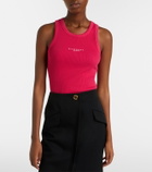 Givenchy Logo printed cotton top