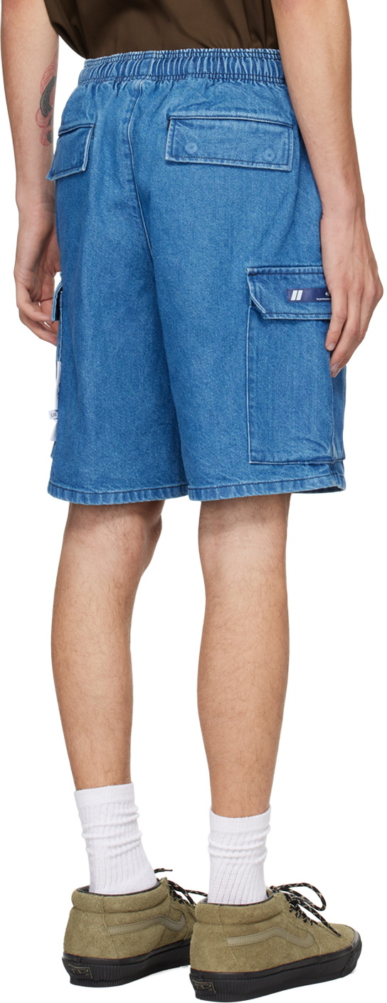 WTAPS Blue MILS2301 Denim Shorts WTAPS