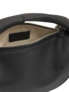 BY FAR - Baby Cush Flat Leather Top Handle Bag