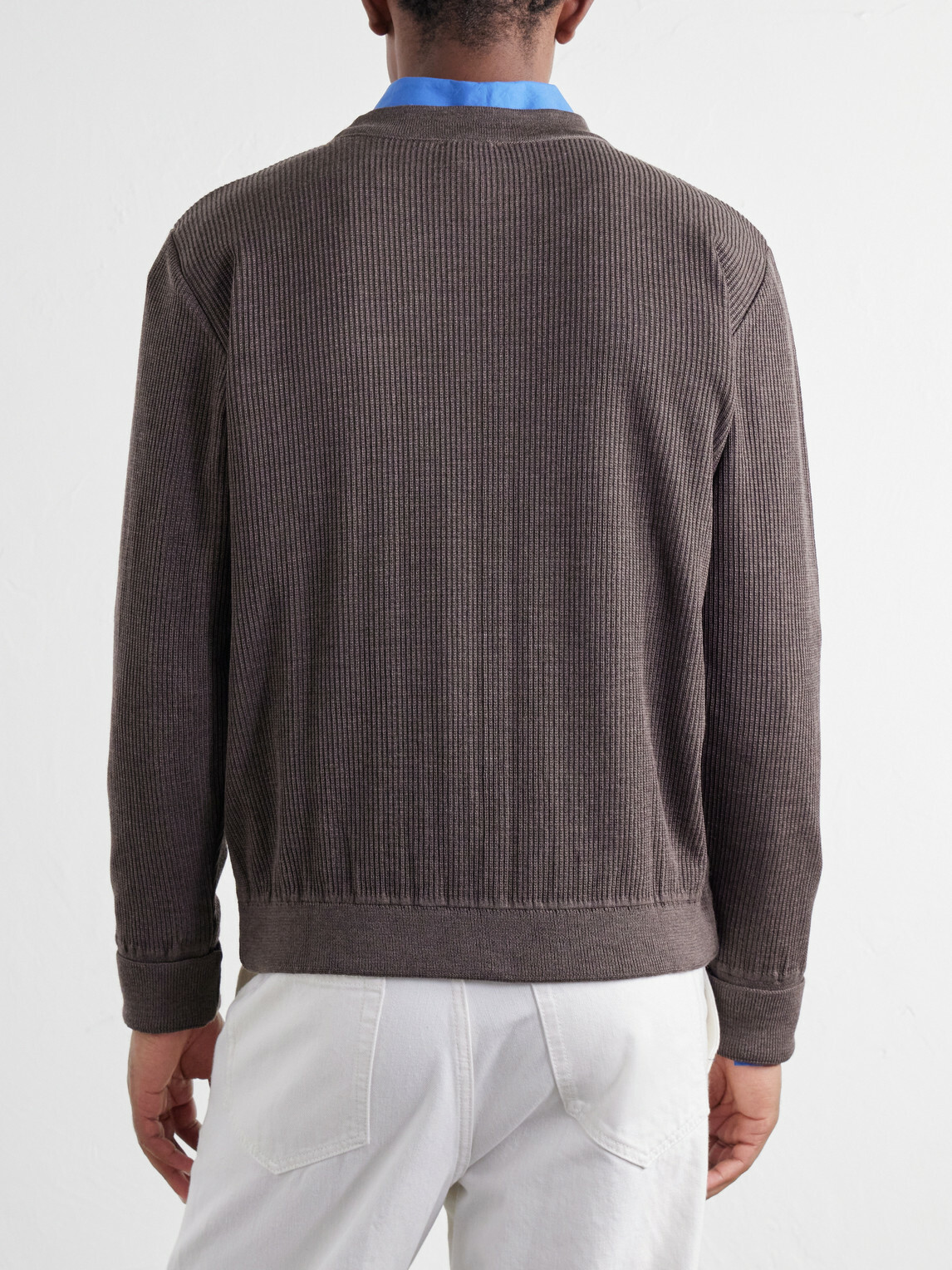 S.N.S. Herning - Stamina Virgin Wool Sweater - Brown