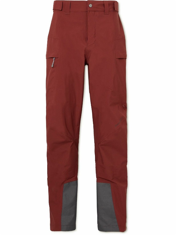 Photo: Houdini - Rollercoaster Straight-Leg Recycled Ski Trousers - Red