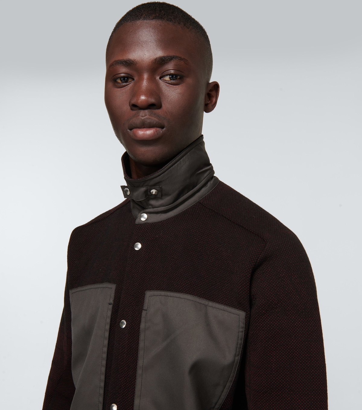 Byborre - paneled overshirt BYBORRE