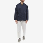 Universal Works Men's Kyoto Work Jacket in Navy