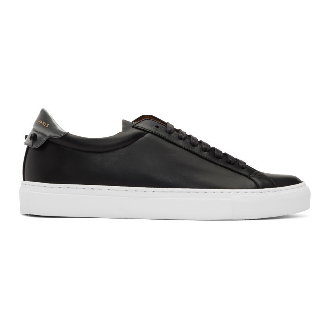 Photo: Givenchy Black and Silver Urban Street Sneakers