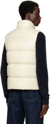 Moncler Beige Lipsi Down Vest