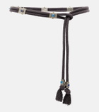 Isabel Marant Aleea embellished cotton belt
