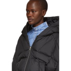 Chen Peng Black Down Double Layer Track Jacket
