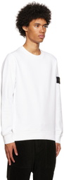Stone Island White Patch Sweatshirt