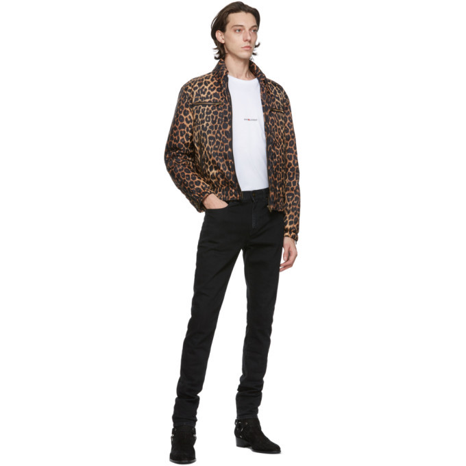 Saint laurent 2024 leopard jacket