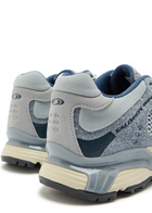 Salomon Xt-whisper Embroidery Panelled Mesh-knit Sneakers Blue