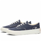East Pacific Trade Men's Deck Canvas Sneakers in Navy