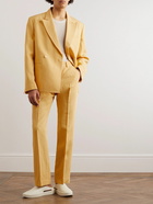 Jacquemus - Feijoa Straight-Leg Linen-Blend Trousers - Yellow