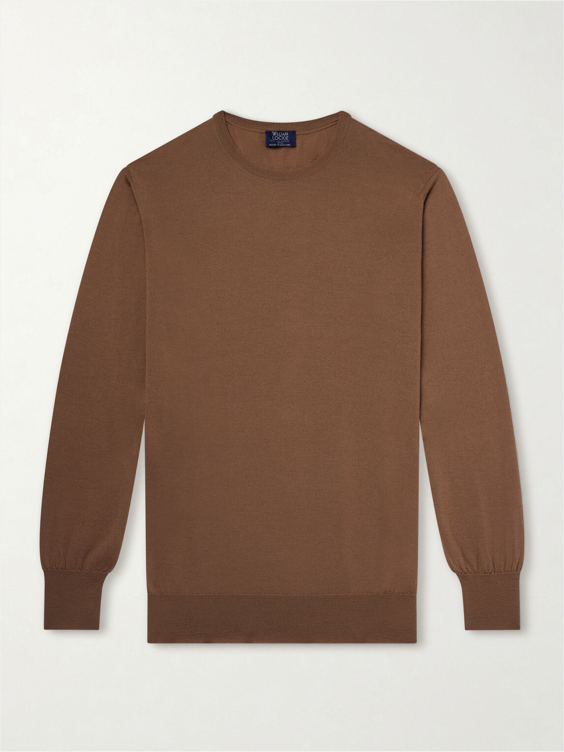 William Lockie - Merino Wool Sweater - Brown