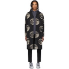 Robert Geller Black The Moon Traveller Coat