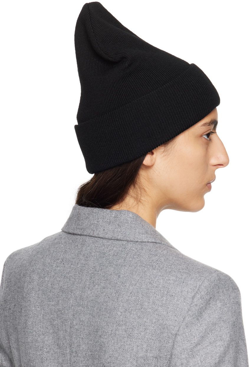 rag & bone Black Addison Beanie