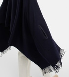 Loro Piana - Pocket-embroidered cashmere scarf