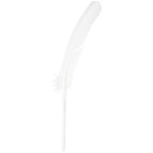 Maison Margiela SSENSE Exclusive White Line 13 Feather Pen