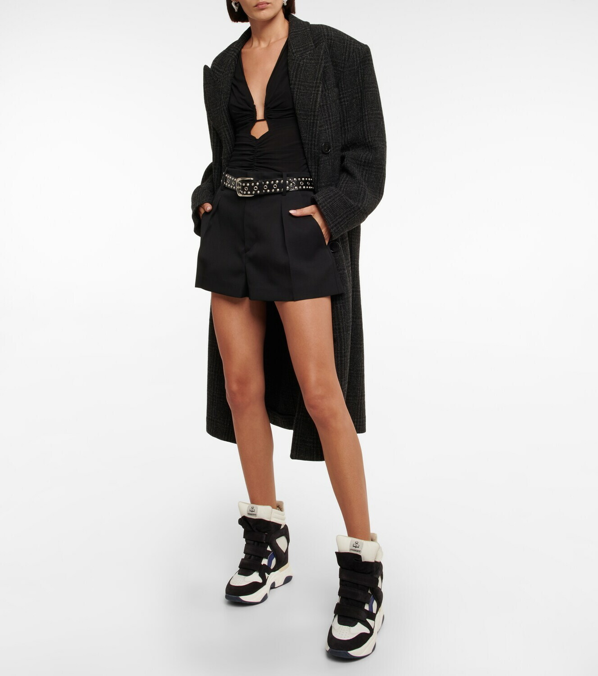 Isabel Marant - Balskee leather wedge sneakers Isabel Marant