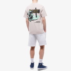 Lo-Fi Men's Frog T-Shirt in Sand