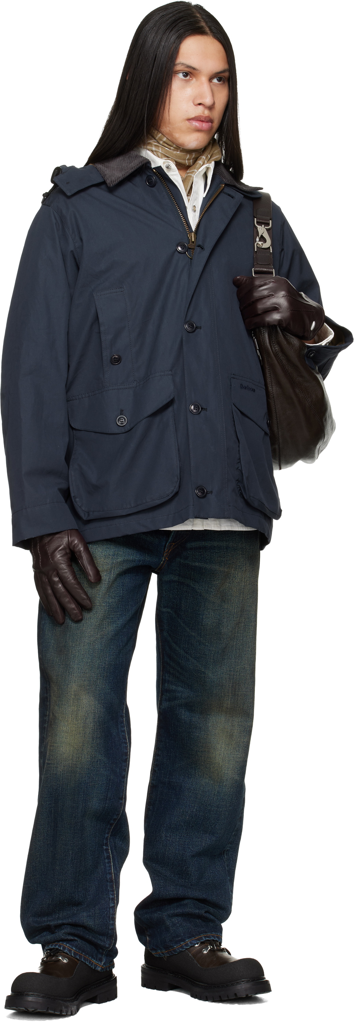 Barbour Navy Ventile Endurance Showerproof Jacket