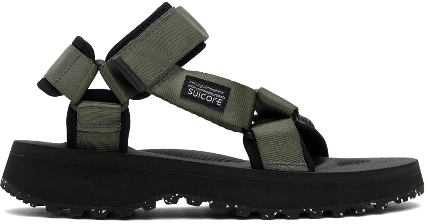 Photo: Suicoke Green & Black DEPA-2TRab Sandals