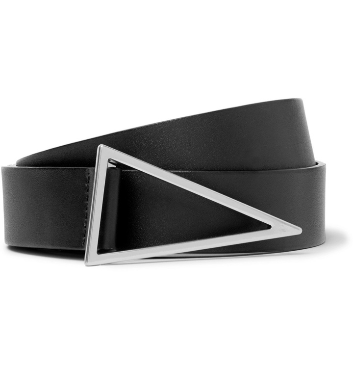 Photo: Bottega Veneta - 3cm Leather Belt - Black