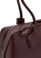 Alaïa Le Teckel Medium Grained Leather Shoulder bag - Burgundy - One Size