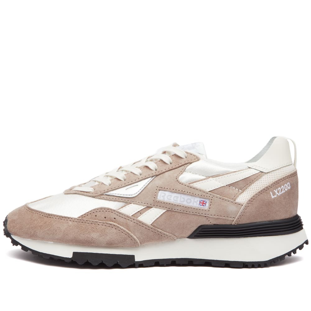 Reebok Men's LX2200 Sneakers in Taupe/Chalk/Core Black Reebok