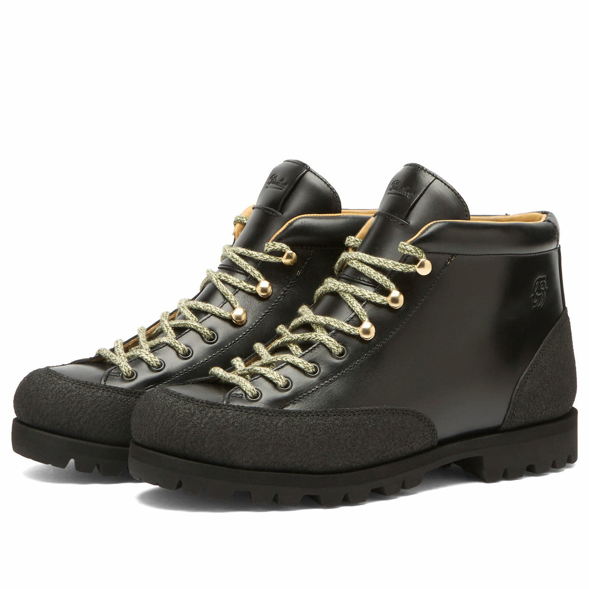 Drôle de Monsieur Men's x Paraboot Yosemite Leather Boot in Black