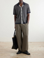Rag & Bone - Camp-Collar Cotton-Blend Shirt - Blue