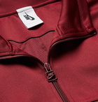 Nike - Martine Rose NRG K Webbing-Trimmed Tech-Jersey Track Jacket - Men - Claret