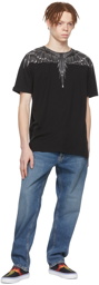 Marcelo Burlon County of Milan Black Cotton T-Shirt