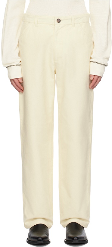 Photo: WOOD WOOD Off-White Willy Trousers