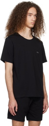 BOSS Black Embroidered T-Shirt