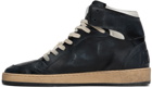 Golden Goose Black Sky-Star Sneakers