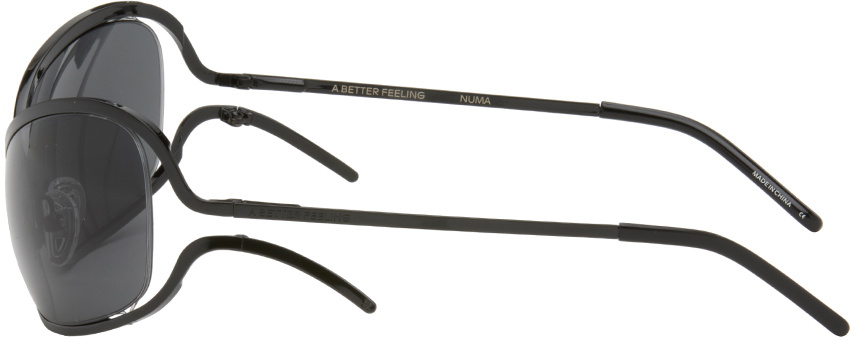 A BETTER FEELING Black Numa Sunglasses