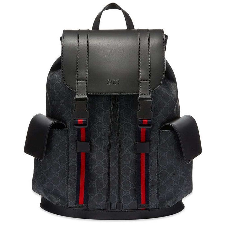 Photo: Gucci GG Jacquard Backpack