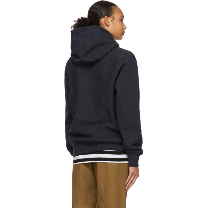 Noah NYC Navy Jolly Roger Hoodie
