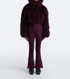 Cordova Nozawa belted shearling ski suit