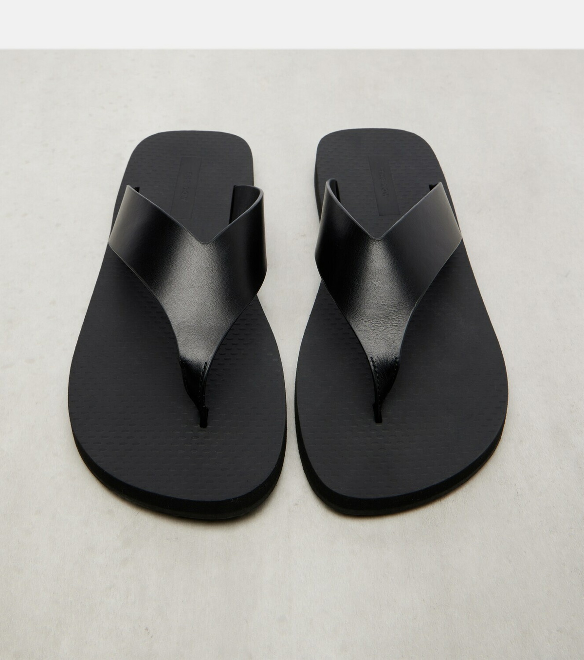 The Row Dune leather thong sandals