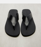 The Row Dune leather thong sandals