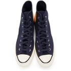 Converse Navy Heart Of The City Chuck 70 Hi Sneakers