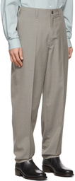 Lemaire Grey Tapered Trousers